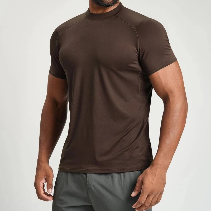 Camisetas de yoga para hombre, transpirables y para actividades al aire libre.