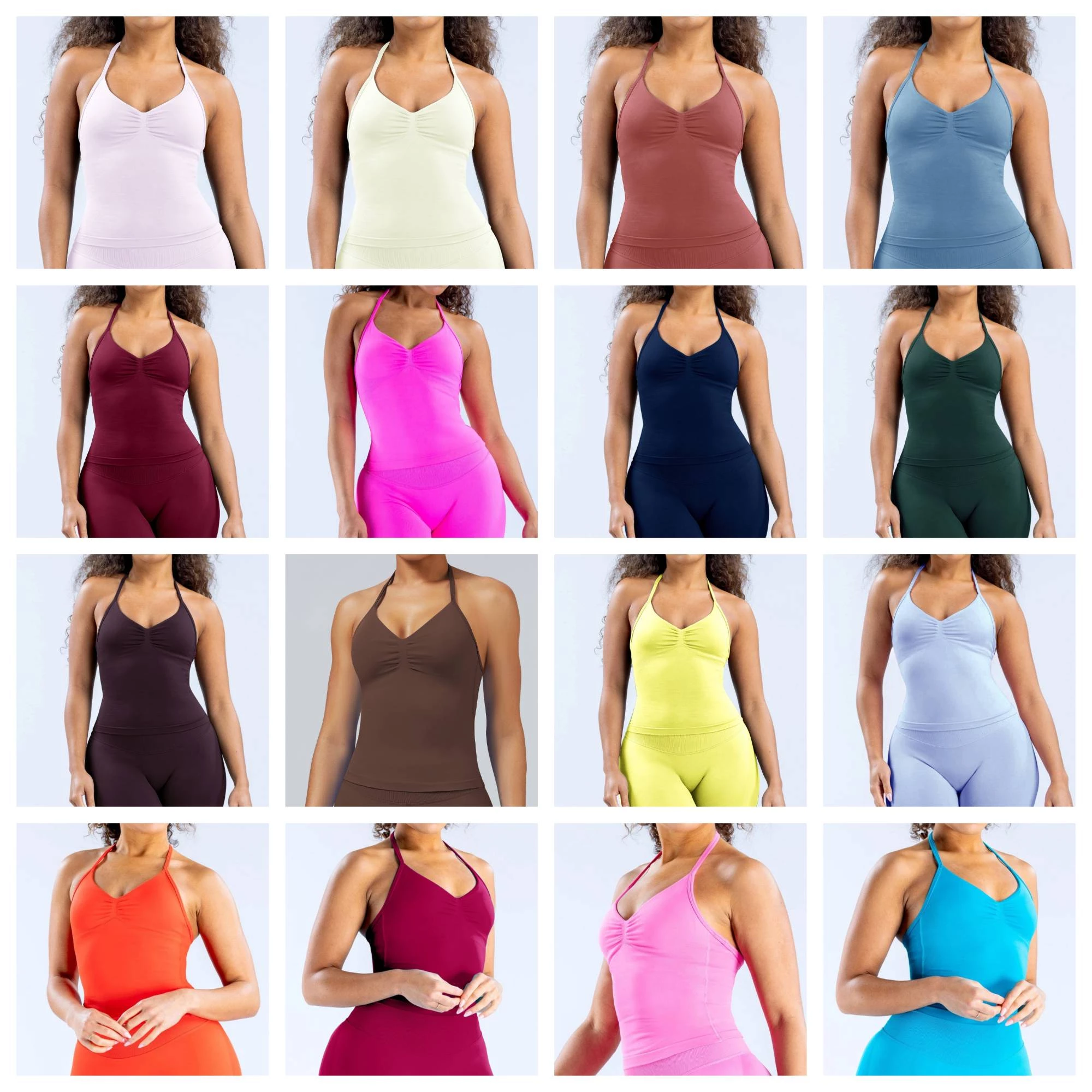 Ladies Gym Wear Wholesale, Yoga Tank Tops Wholesale, Custom Logo Gym Wear