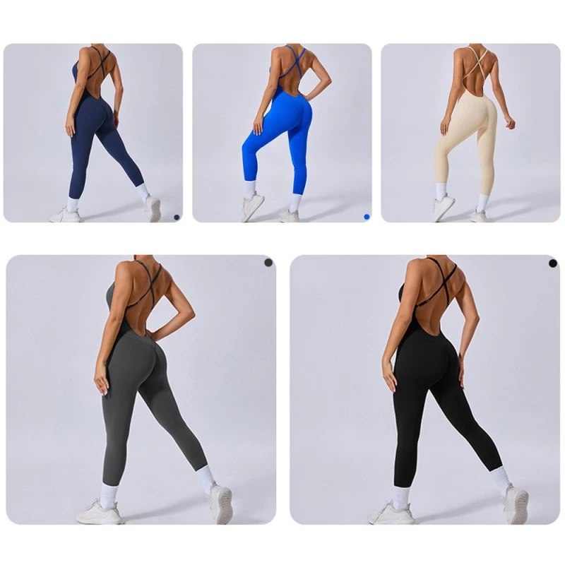 One Piece Yoga Jumpsuit Wholesale, Bulk Gym Wear Supplier, Gym Clothing Manufacturers China