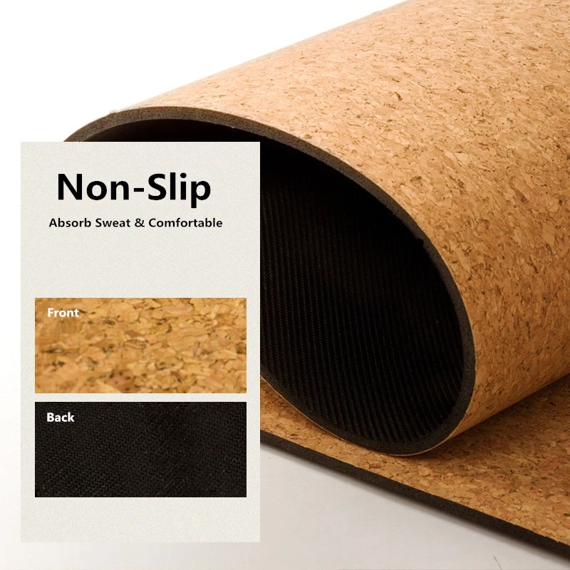 Non Slip Cork Yoga Mat Manufacturer, Private Label Cork Yoga Mats, Custom Printed Yoga Mats