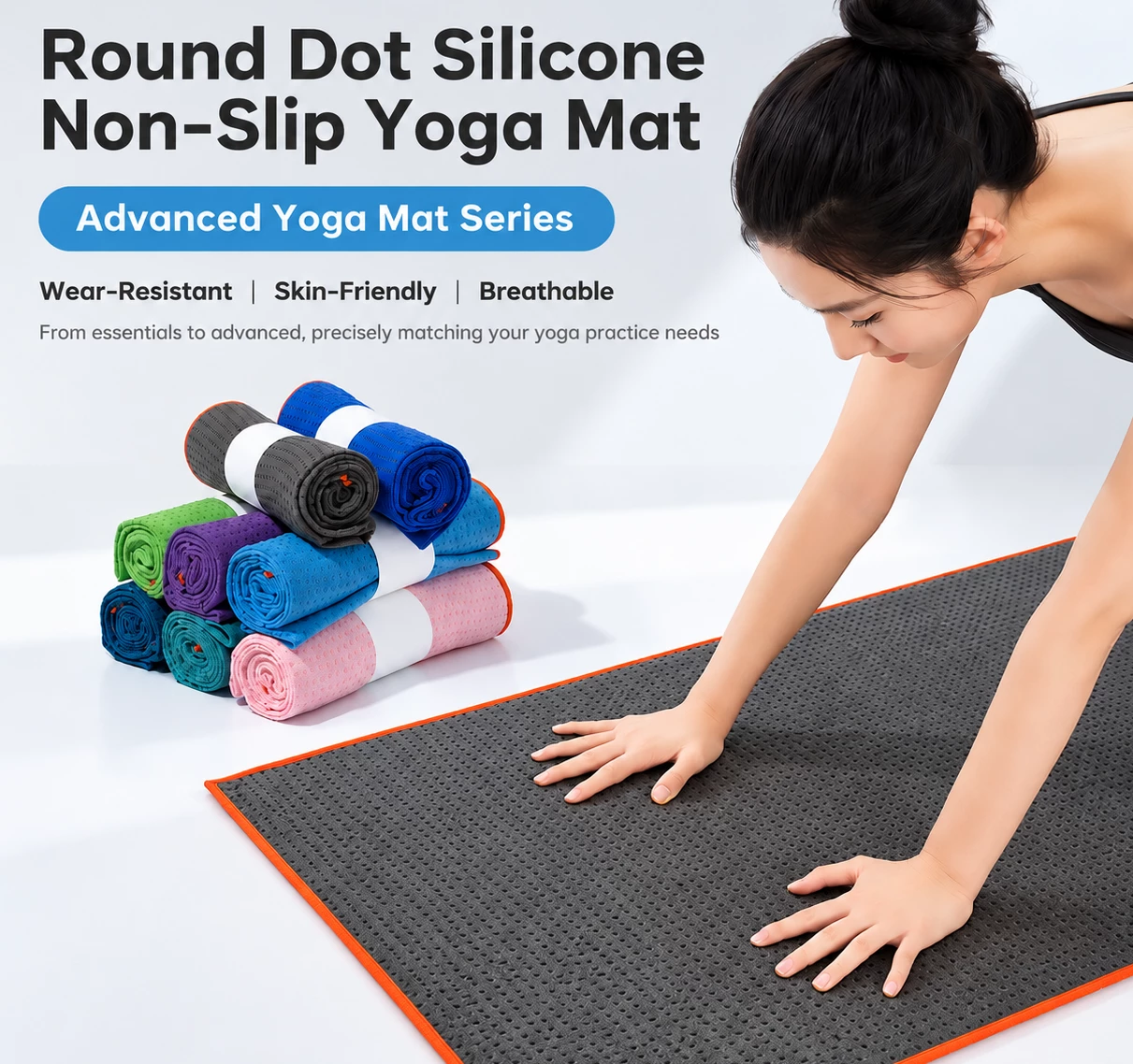 Yoga Towel Manufacturer, Non Slip Yoga Mat Cover Wholesale, Custom Yoga Towel Wholesale