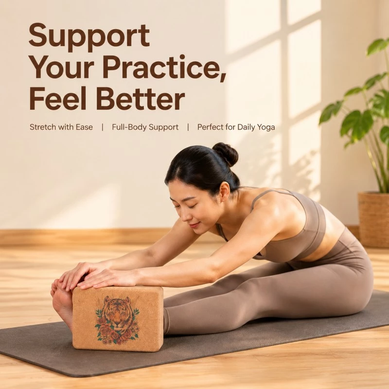 Private Label Yoga Block Manufacturer, Bulk Yoga Block Supplier, Cork Yoga Brick Wholesale