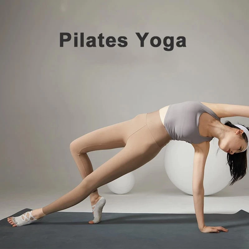 Pilates Socks for Studios, Custom Yoga Socks for Women, Silicone Grip Yoga Socks Wholesale